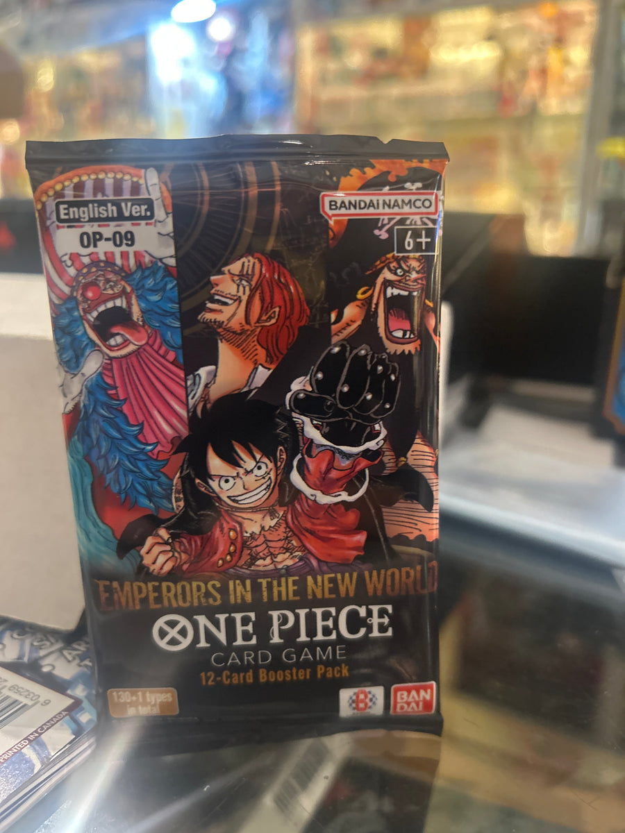 op-09 booster box english OP-09】Emperors in the New World Booster TCG BOX & CASE〔Factory Sealed〕 –  Buy Online at Omotenashi TCG main image 1