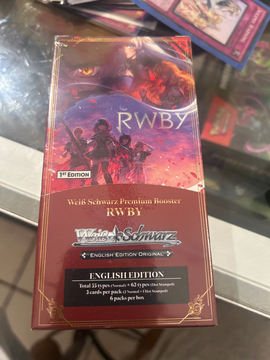 rwby premium booster box Weiss Schwarz: RWBY 1st Edition Premium Booster Box