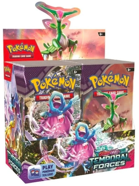 Pokemon Temporal Forces Booster Box  New Sealed