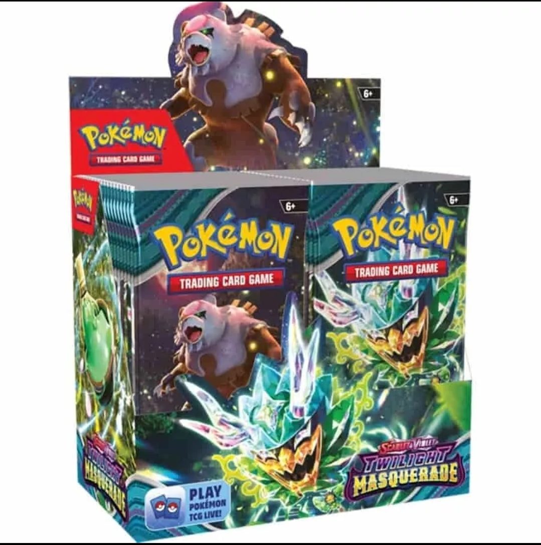 Pokemon TCG Twilight Masquerade Booster Box Toy Mandala Pokemon TCG Twilight Masquerade Booster Box Toy Mandala