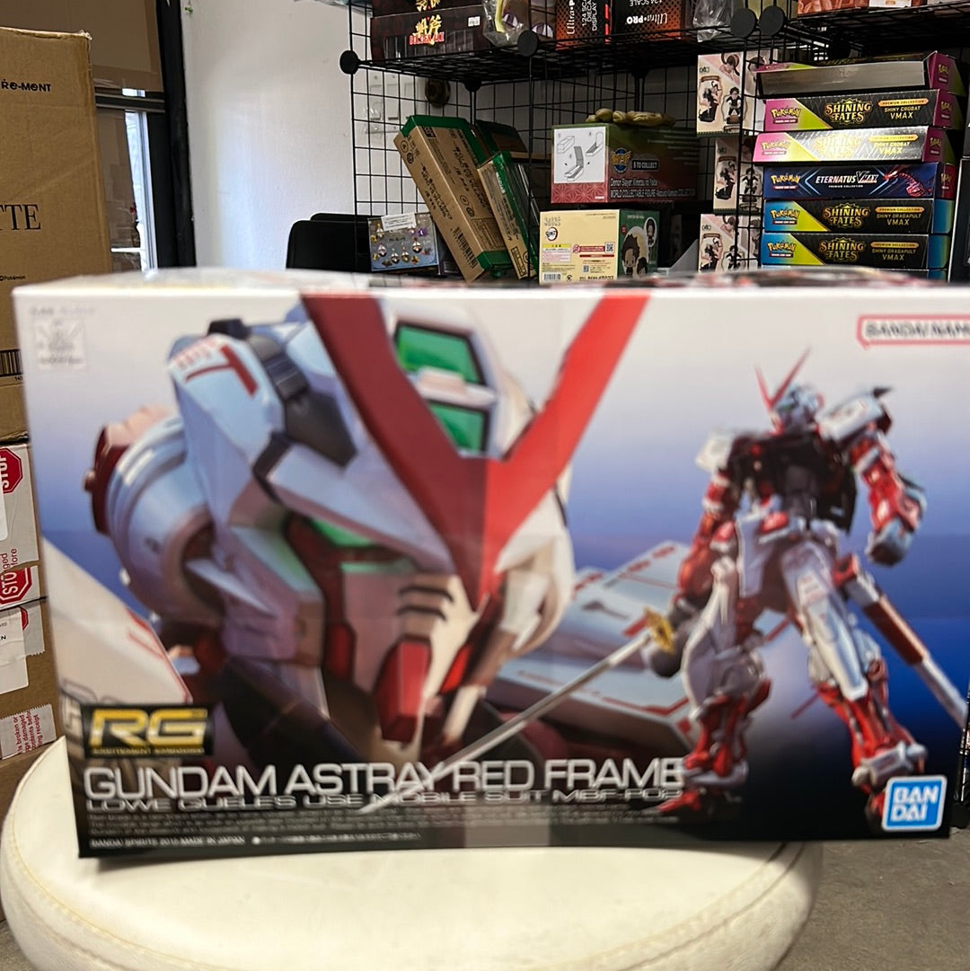 Bandai Gundam Seed Astray Red Frame 1/144 Scale Model Kit - Snap-Together Beginner Gundam