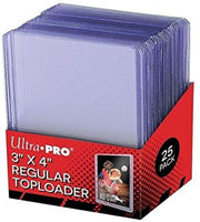 UPSP Ultra Pro3x4 Topload Thin Card Holder (25)