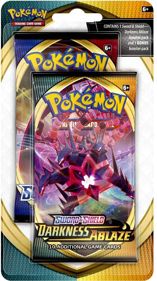 pokemon darkness ablaze booster box Pokemon TCG Darkness Ablaze Bonus Double Pack Bonus Booster Set Sword – Toy  Mandala