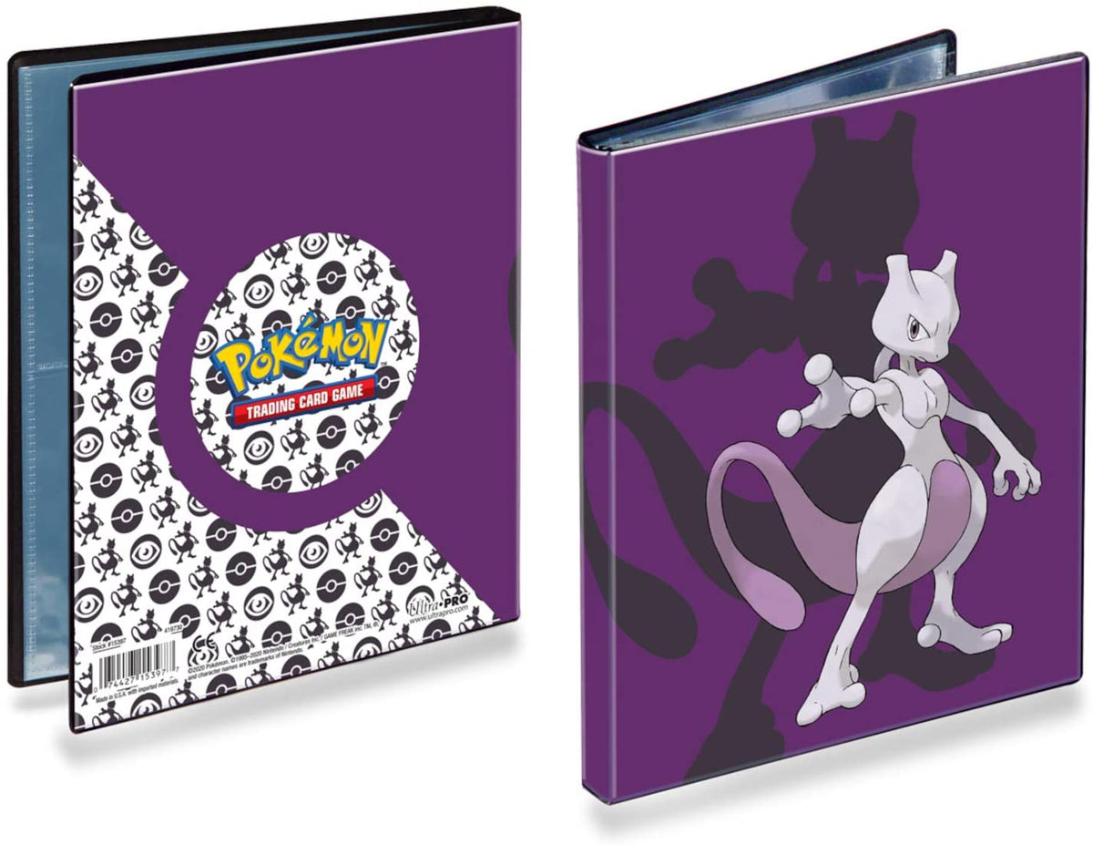 mewtwo card binder UPSP Ultra Pro 9-Pocket PRO for Pokemon – Toy Mandala YD free non Sealed Products – Pokemon Pack Option:Sabrina (Light)