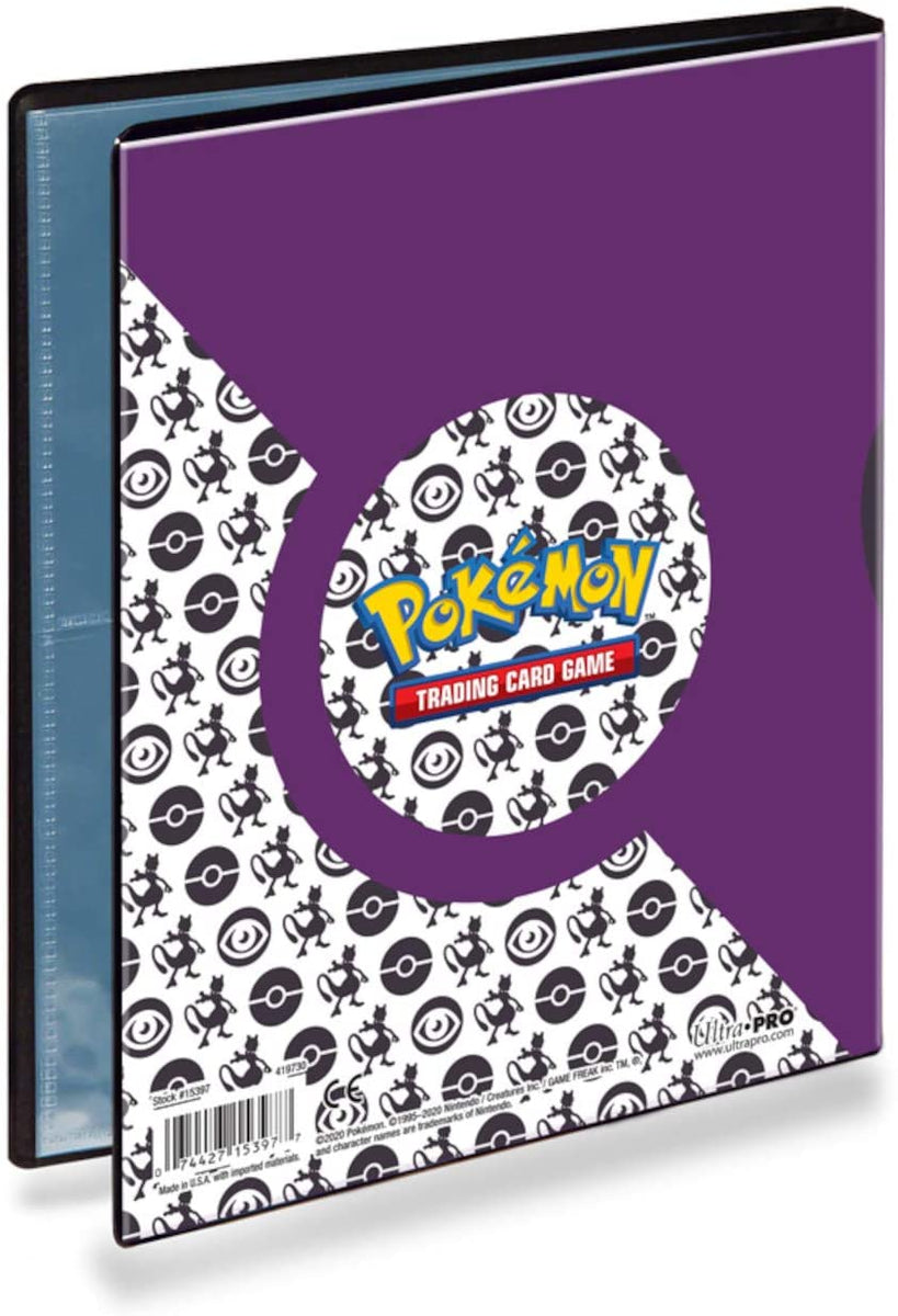 UPSP Ultra Pro Mewtwo 9-Pocket PRO Binder for Pokemon Toy Mandala UPSP Ultra Pro Mewtwo 9-Pocket PRO Binder for Pokemon Toy Mandala