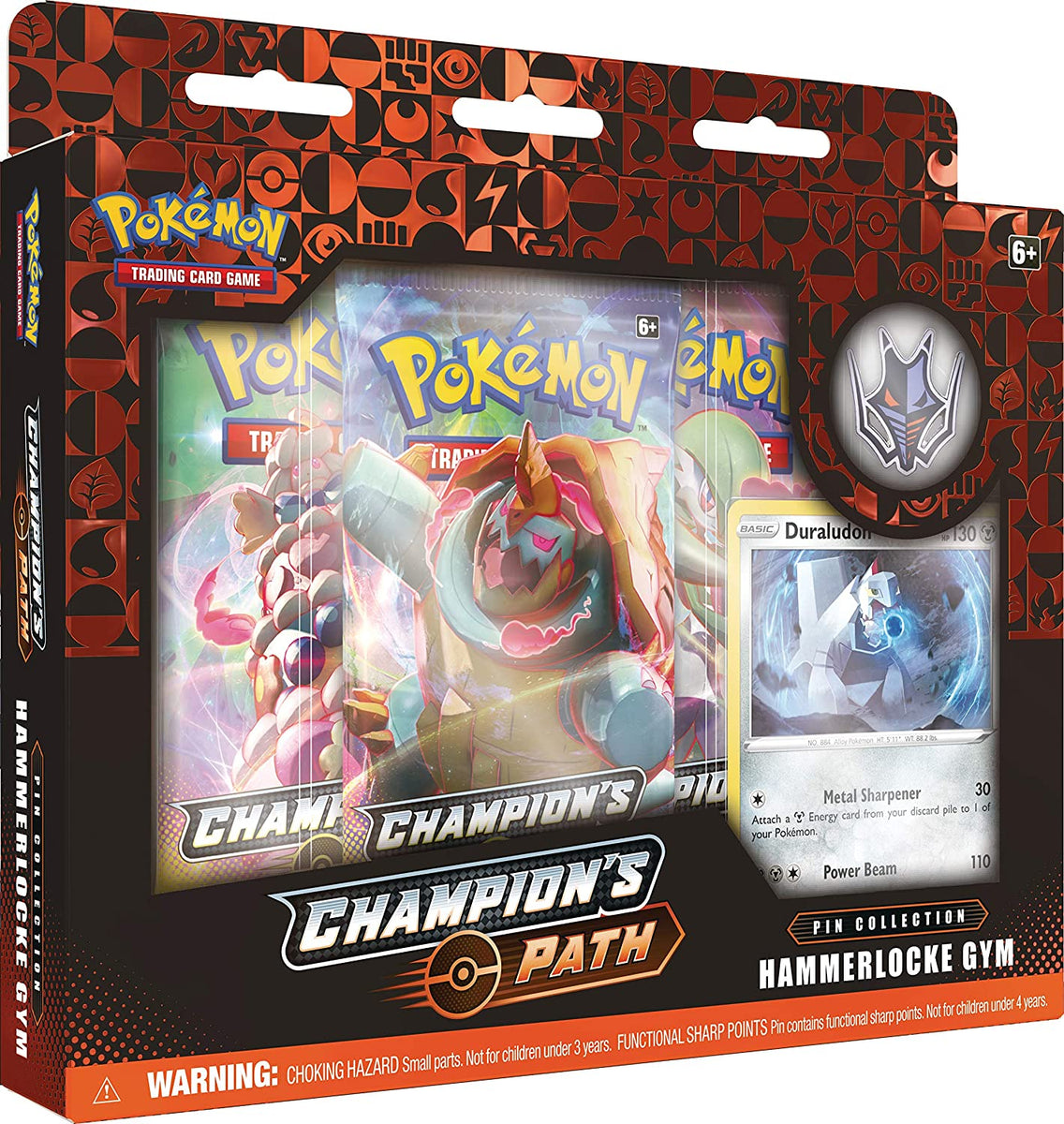 Pokemon TCG: Champion's Path Pin Collection (BALLONLEA, SPIKEMUTH, and Toy Mandala Pokemon TCG: Champion's Path Pin Collection (BALLONLEA, SPIKEMUTH, and Toy Mandala