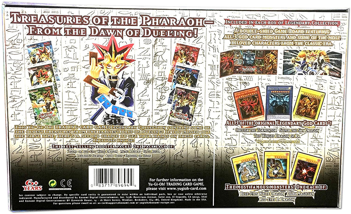 Yugioh Legendary Collection 1 Box Gameboard Edition Toy Mandala Yugioh Legendary Collection 1 Box Gameboard Edition Toy Mandala
