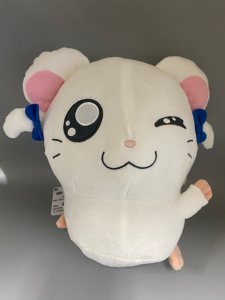 Bandai Tottoko Hamtaro Cheek Pita Hopepita Ribbon Chan Big Plush Doll Hamster