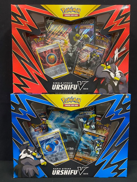 single strike booster box Pokemon TCG Battle Styles Single/Rapid Strike Urshifu V Box Set of 2 B –  Toy Mandala