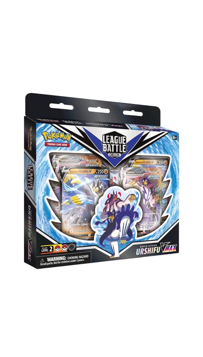 Pokémon TCG: Single Strike or Rapid Strike Urshifu VMAX League Battle – Toy  Mandala