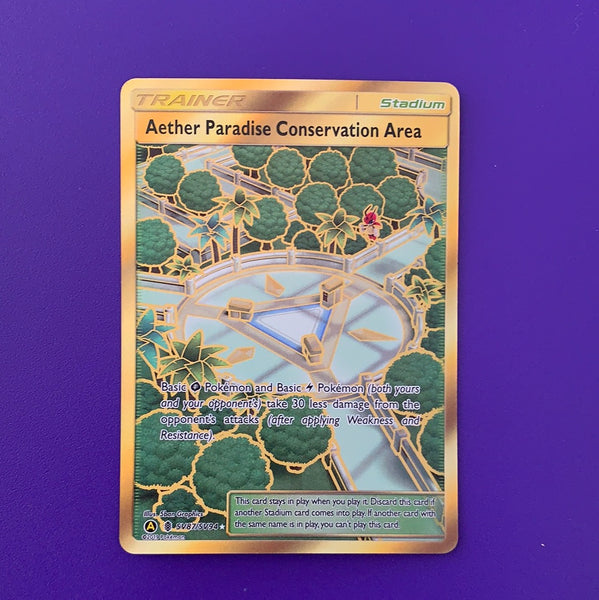 Aether Paradise Conservation Area - Hidden Fates: Shiny Vault SV87/SV94