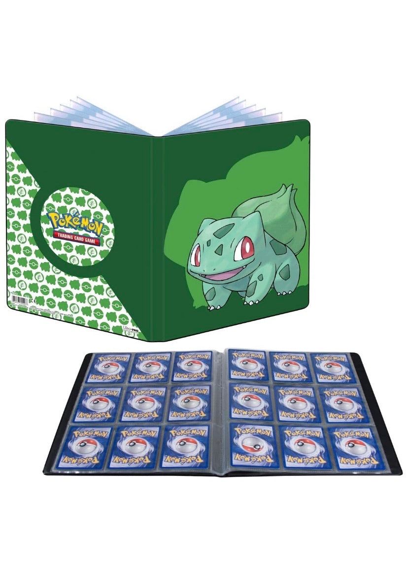 UPSP Ultra Pro E-15540 9 Pocket Portfolio-Pokemon Bulbasaur
