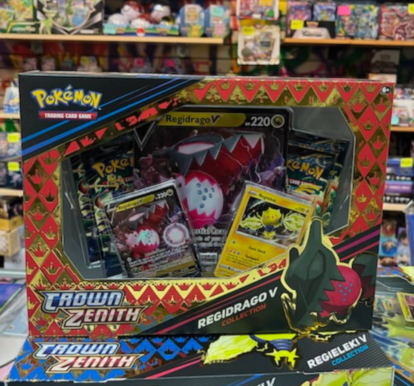 Pokemon Crown Zenith collection Regidrago V – Toy Mandala