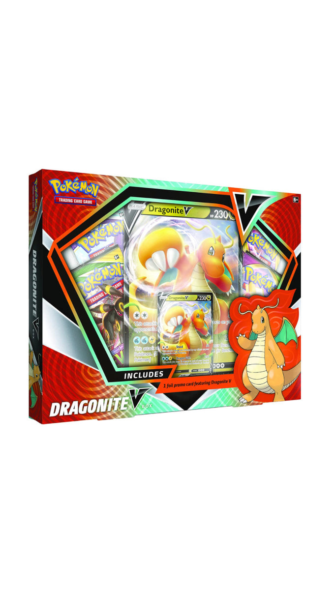 Pokemon TCG: Dragonite V Box or Hoopa V Box – Toy Mandala