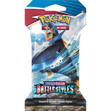 POKEMON TCG: SWORD AND SHIELD BATTLE STYLES SLEEVED BOOSTER