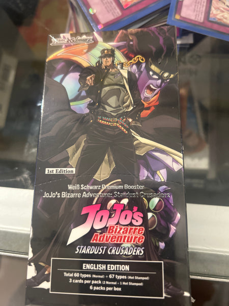 Stardust Crusaders Jojo's Bizarre Adventure Weiss ENGLISH Premium Booster Box