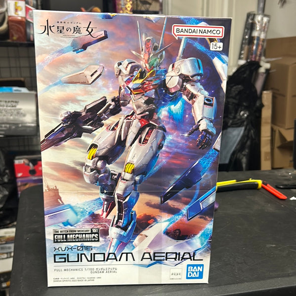 Full Mechanics Mobile Suit Gundam, Witch of Mercury, Gundam Aerial, 1/100 Scale, Color-Coded Plastic Model