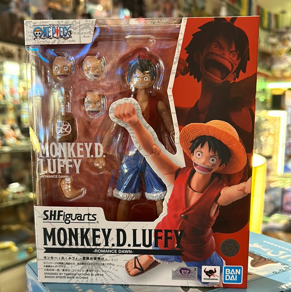 TAMASHII NATIONS - One Piece - Monkey D. Luffy -Romance Dawn-, Bandai Spirits S.H.Figuarts Action Figure