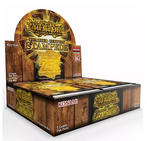 Yugioh 25th anniversary Stampede booster box