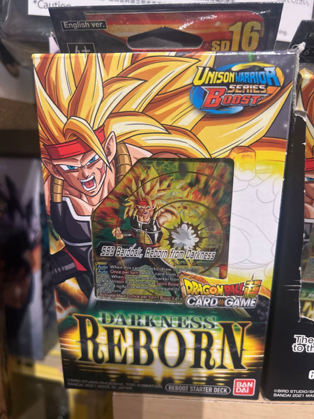 Dragon Ball Super Card Game Darkness reborn Starter Deck New Dragon Ball Super Card Game Darkness reborn Starter Deck New