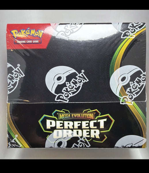 mega evolutions booster box sealed Pokemon Mega Evolution Perfect Order Booster Box Sealed – Toy Mandala