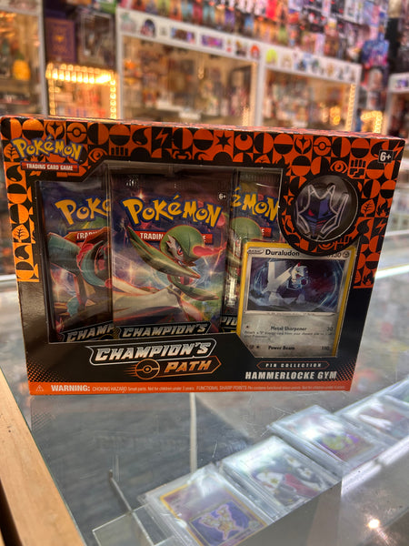 Pokemon Champion's Path Pin Collection Hammerlock Gym - EN – Toy Mandala