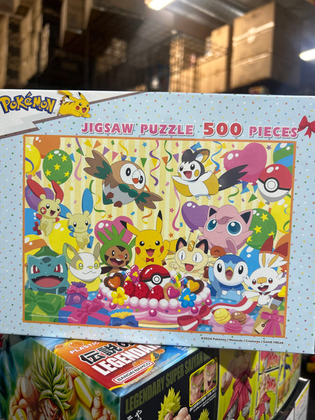 Ensky Pokemon Let's Eat Together Celebration Cake 500 Piece Jigsaw  NEW IN STOCK