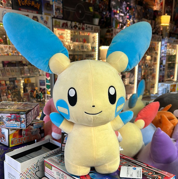 Pokemon Mecha Mofugutto Plush ~ Minun, 10.2"