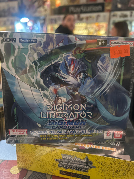 Digimon Card Game – Digimon Liberator Booster Box EX07
