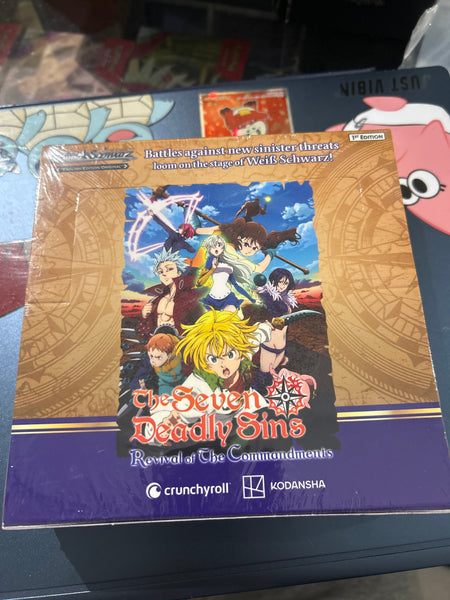 Weiss Schwarz Seven Deadly Sins Revival of the Commandments Booster Box - Sealed