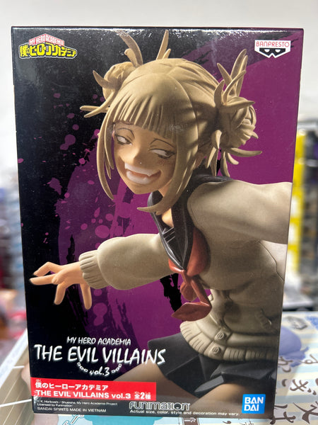 Himiko Toga Banpresto Figure My Hero Academia - The Evil Villains - Vol. 3 New