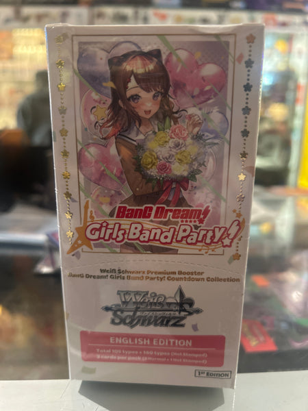 WS PREMIUM BOOSTER BANG DREAM! GIRLS BAND PARTY! COUNTDOWN COLLECTION (6-PACK)