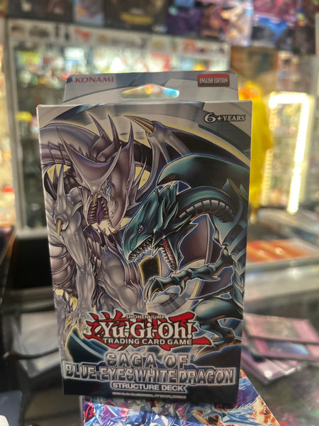 Yu-Gi-Oh Card - Structure Deck - SAGA OF BLUE-EYES WHITE DRAGON - New Toy Mandala Yu-Gi-Oh Card - Structure Deck - SAGA OF BLUE-EYES WHITE DRAGON - New Toy Mandala