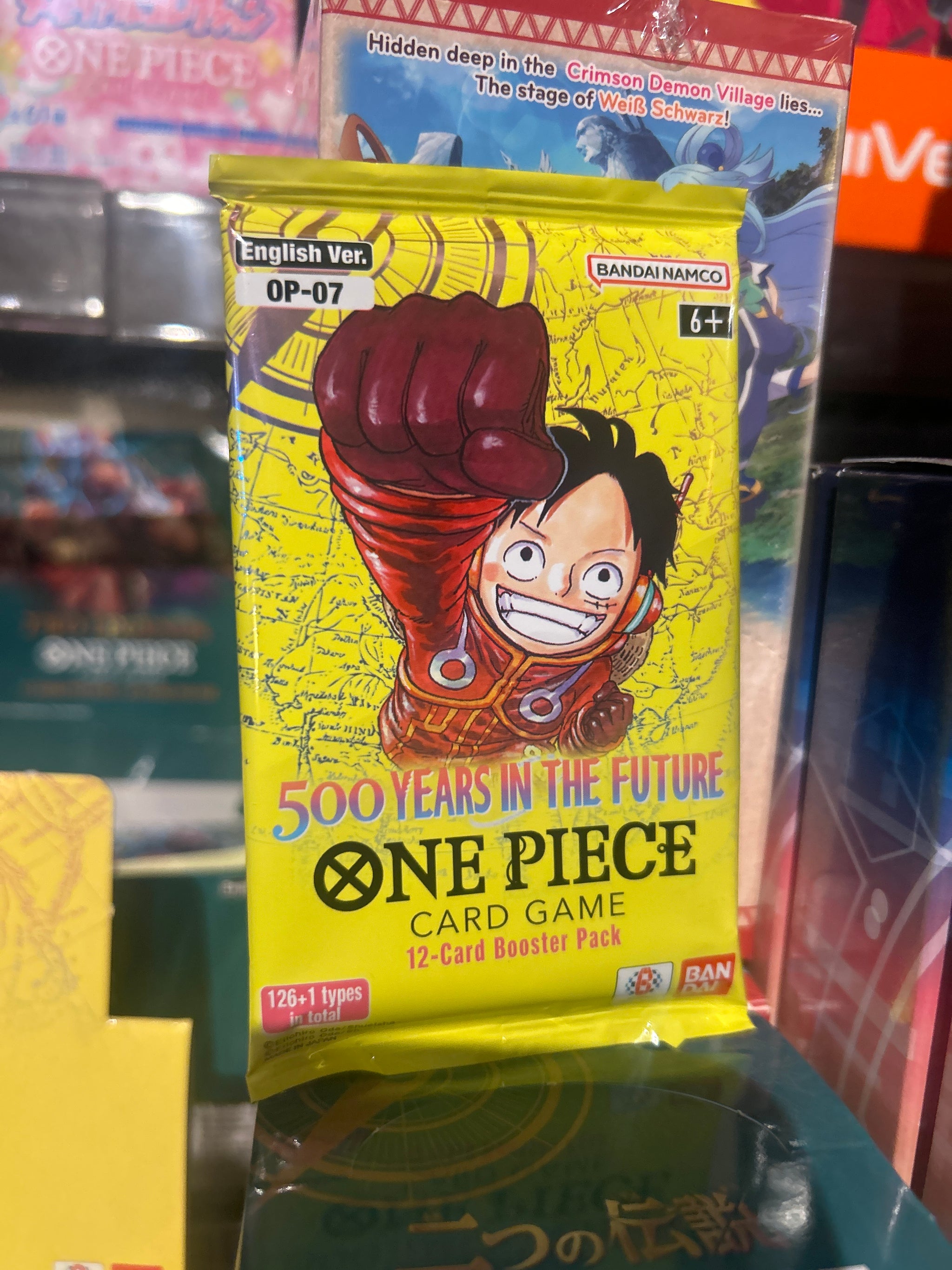 One Piece New Era Booster Box One Piece Card Game Booster Pack - "500 Years In The Future" OP07 English Set Op07 English Booster Pack One Piece New Era Booster Box One Piece Card Game Booster Pack - "500 Years In The Future" OP07 English Set Op07 English Booster Pack