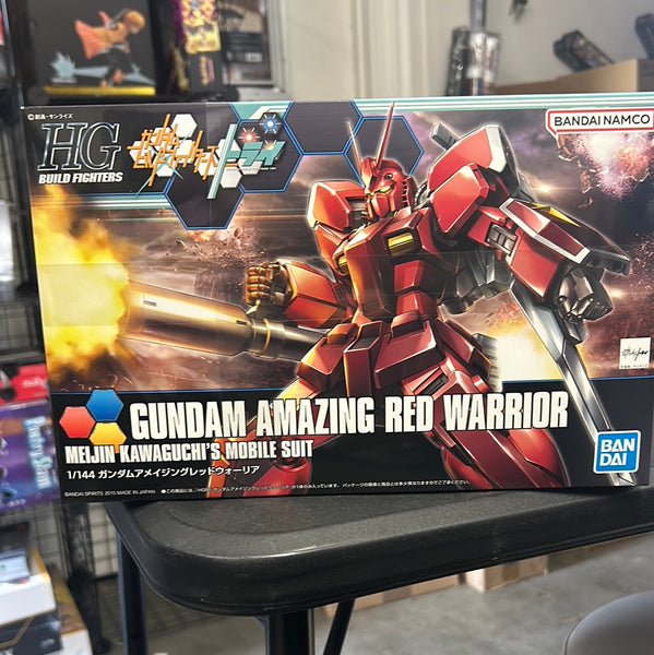 Gundam Amazing Red Warrior 1:144 Scale High Grade Model Kit | Gundam Build Fighters | Bandai Spirits