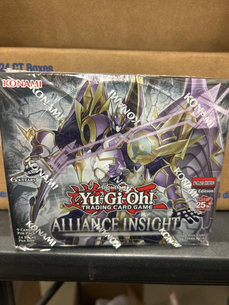 Alliance Insight Booster Box Yugioh 1st ed English Sealed