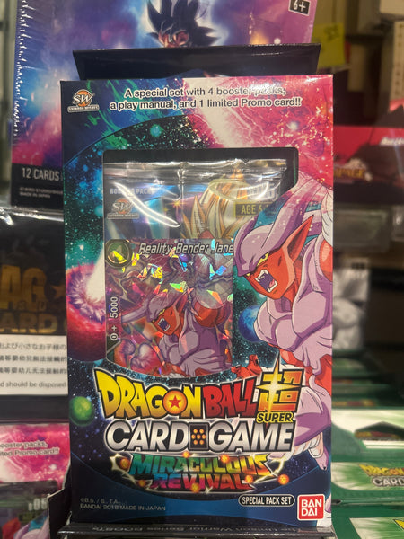 Dragon Ball Super Card Game: Special Pack Set - Miraculous Revival Toy Mandala Dragon Ball Super Card Game: Special Pack Set - Miraculous Revival Toy Mandala