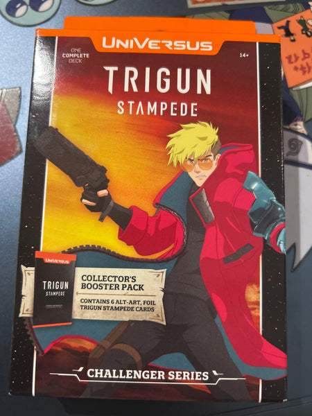 Universus CCG Challenger Series Starter Deck Trigun Stampede Factory Sealed