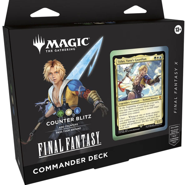 Magic the Gathering Final Fantasy Commander Deck FF10 (Counter Blitz)