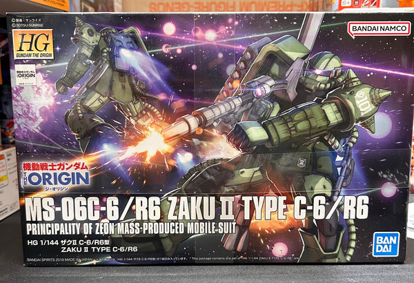 Gundam The Origin Zaku II Type C-6/R6, Bandai HG The Origin 1/144