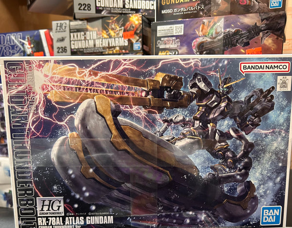 Bandai Hobby HG Atlas Gundam Thunderbolt Model Kit (1/144 Scale)