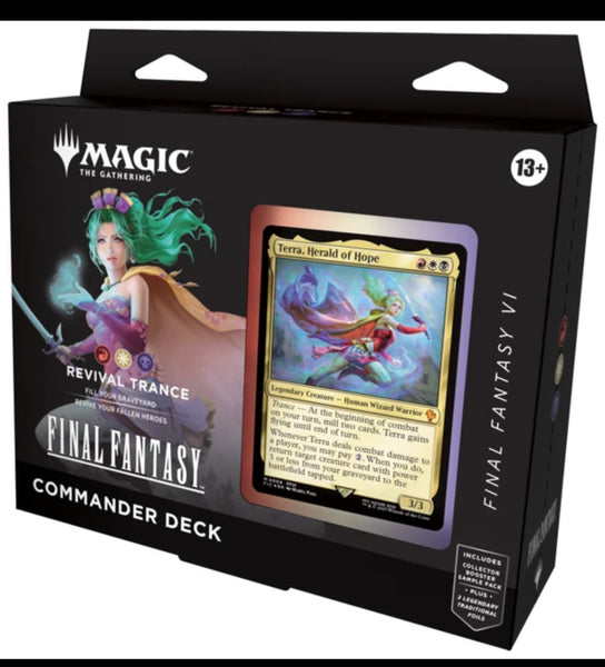 Final Fantasy Commander Deck - Revival Trance MTG