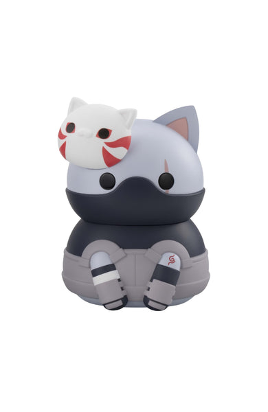 Megahouse - Naruto Shippuden - Nyanto! The Big Nyaruto Series - Kakashi Hatake Anbu ver., Mega Cat Project Collectible Figure