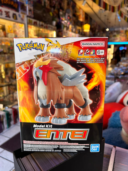 Entei Model Kit Bandai Hobby Pokemon Entei Plastic Model Kit – Toy Mandala