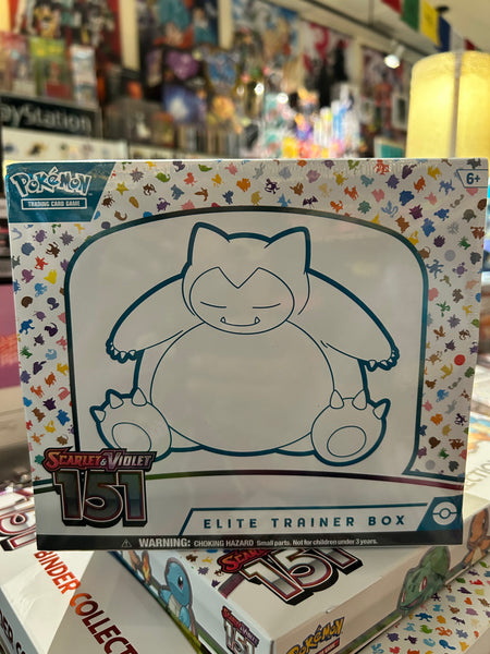 pokemon cards 151 elite trainer box Pokemon TCG Scarlet & Violet 3.5 Pokemon 151 Elite Train – Toy Mandala