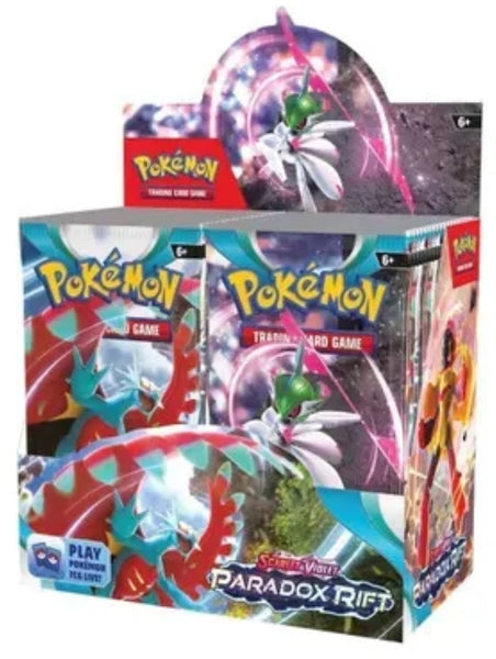 ebay pokemon booster box Paradox Rift Booster Box Sealed SV04 Pokemon TCG – Toy Mandala