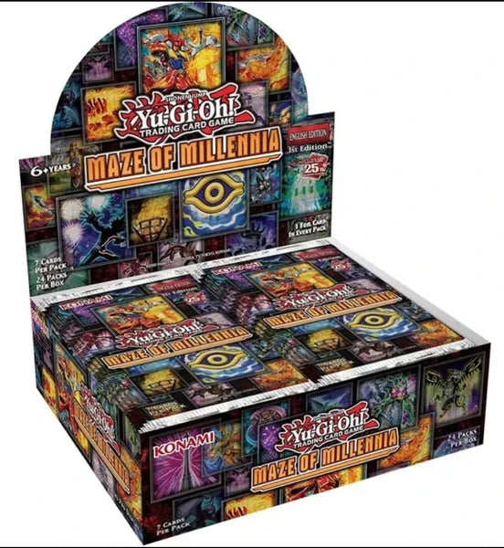 YUGIOH 1ST ED MAZE OF MILLENNIA BOOSTER BOX – Toy Mandala