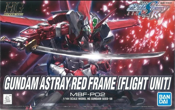 Bandai Spirits HG GUNDAM SEED Gundam Astray Red Frame Flight Unit E