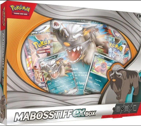 Mabosstiff ex Collection Box Pokemon TCG New Sealed