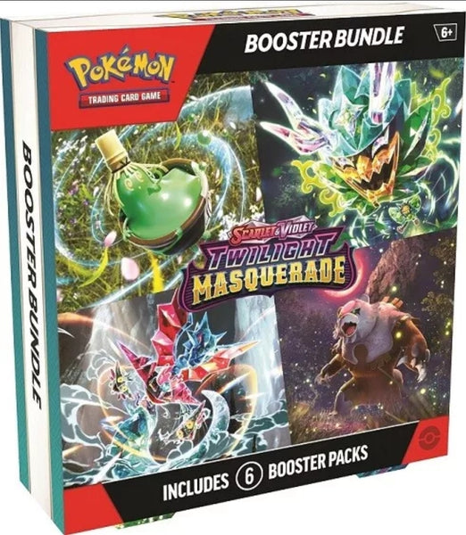 Pokemon Scarlet and Violet 6 Twilight Masquerade Booster Bundle Toy Mandala Pokemon Scarlet and Violet 6 Twilight Masquerade Booster Bundle Toy Mandala